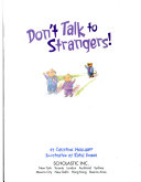 Don't Talk to Strangers! cover