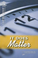 It Does Matter cover