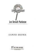 Lost Beneath Manhattan cover