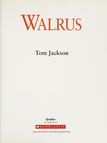 Walrus (Second Series) cover