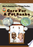 Care for a Pet Snake cover