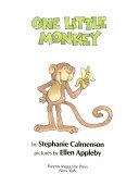 One Little Monkey cover