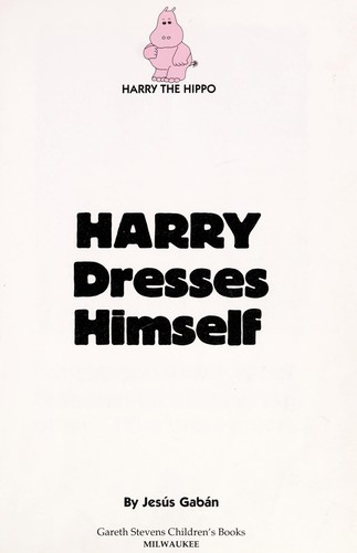 Harry Dresses Himself cover