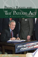 Privacy Rights and the Patriot Act cover