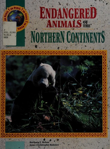 Endangered Animals of the Northern Continents cover