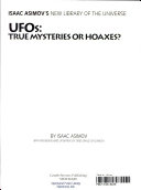 UFOs: True Mysteries or Hoaxes? cover