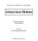 Andalusian Horses cover