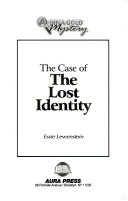 The Case of the Lost Identity cover