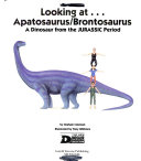 Looking at...Apatosaurus/Brontosaurus cover