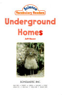 Underground Homes cover