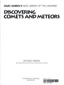 Discovering Comets and Meteors cover