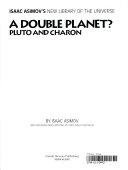 A Double Planet? Pluto and Charon cover