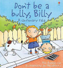 Don't Be a Bully, Billy cover