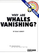 Why Are Animals Endangered? cover