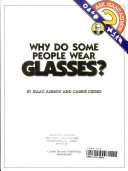 Why Do Some People Wear Glasses? cover