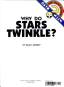 Why Do Stars Twinkle? cover