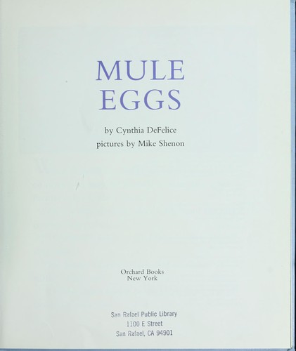 Mule Eggs cover