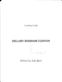 Hillary Rodham Clinton cover