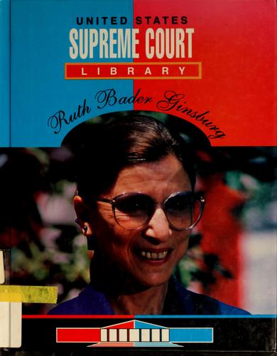 Ruth Bader Ginsburg cover