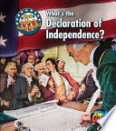 What's the Declaration of Independence? cover