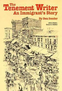 The Tenement Writer: An Immigrant's Story cover