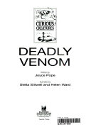 Deadly Venom cover