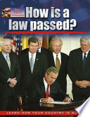 How Is a Law Passed? cover