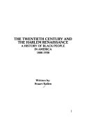 The Twentieth Century and the Harlem Renaissance cover