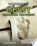 Mysteries of Giant Humanlike Creatures cover