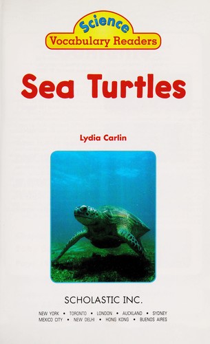 Sea Turtles cover