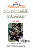 Remarkable Reindeer cover
