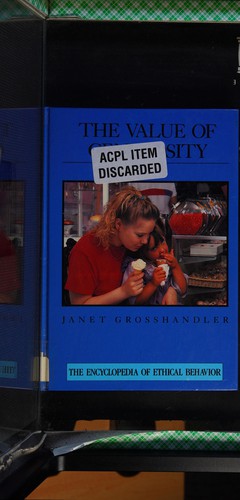 The Value of Generosity cover