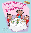 Good Manners in a Restaurant cover
