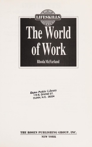 The World of Work cover