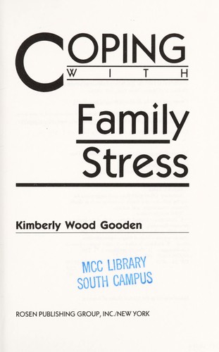 Coping with Family Stress cover