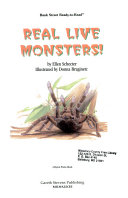Real Live Monsters! cover