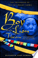 Boy on the Lion Throne: The Childhood of the 14th Dalai Lama cover