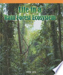 Life in a Rain Forest Ecosystem cover