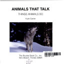 Animals That Survive cover