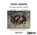 Coral Snakes cover