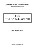 The Colonial South cover