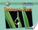 Sunscreen for Plants cover