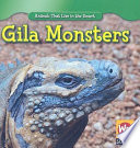 Gila Monsters (Revised) cover