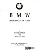 BMW: Performance with Luxury cover