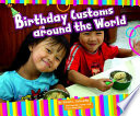 Birthday Customs Around the World cover