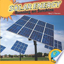 Solar Energy: Running on Sunshine cover