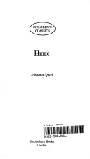 Heidi (DUPLICATE) cover
