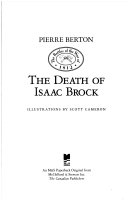 The Death of Isaac Brock cover