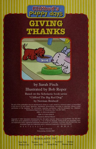 Giving Thanks cover