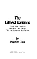 The Littlest Vaquero cover